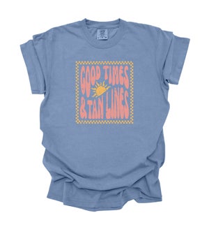 Good Times Lines Washed Tee